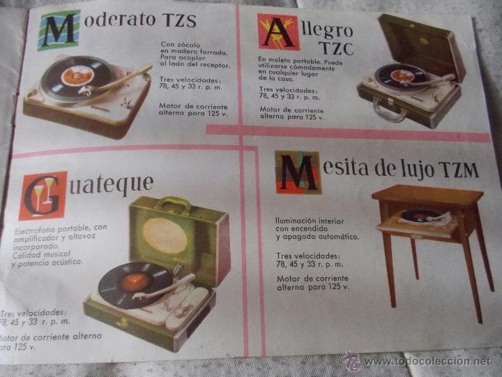 Radios antiguas: Catalogo de radios telefunken 1959 - Foto 3