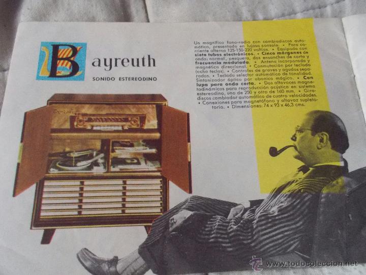 Radios antiguas: Catalogo de radios telefunken 1959 - Foto 7
