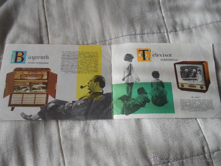 Radios antiguas: Catalogo de radios telefunken 1959 - Foto 8