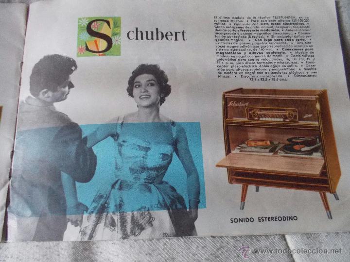 Radios antiguas: Catalogo de radios telefunken 1959 - Foto 9