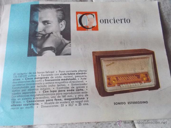 Radios antiguas: Catalogo de radios telefunken 1959 - Foto 15
