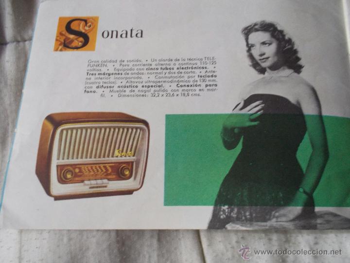 Radios antiguas: Catalogo de radios telefunken 1959 - Foto 19