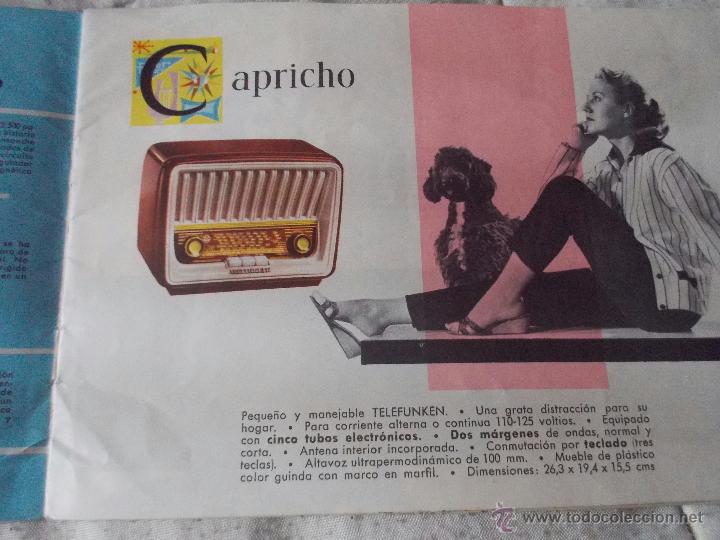 Radios antiguas: Catalogo de radios telefunken 1959 - Foto 21