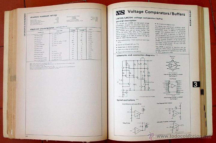 Radios antiguas: National Semiconductor Linear Integrated circuits....sanna - Foto 2