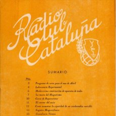 Radios antiguas: RADIO CLUB CATALUÑA REVISTA TÉCNICA MENSUAL ABRIL 1953