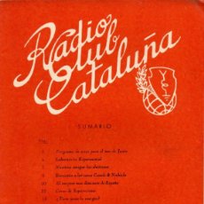 Radios antiguas: RADIO CLUB CATALUÑA REVISTA TÉCNICA MENSUAL JUNIO 1953