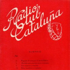 Radios antiguas: RADIO CLUB CATALUÑA REVISTA TÉCNICA MENSUAL FEBRERO 1954