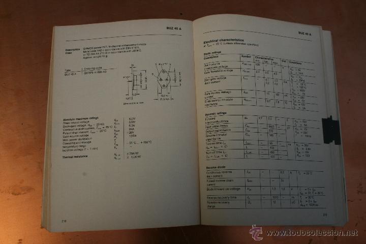 Radios antiguas: SIPMOS Data boock 1983-84 - Foto 2