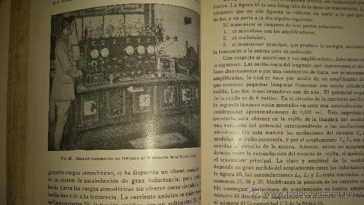 Radios antiguas: TRATADO DE RADIOTELEFONIA 1925 - Foto 4