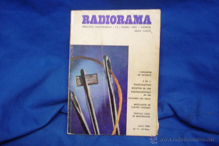 Radios antiguas: RADIORAMA - PRACTICA ELECTR&Oacute;NICA - N&ordm; 7 - JUNIO 1968 - Foto 1