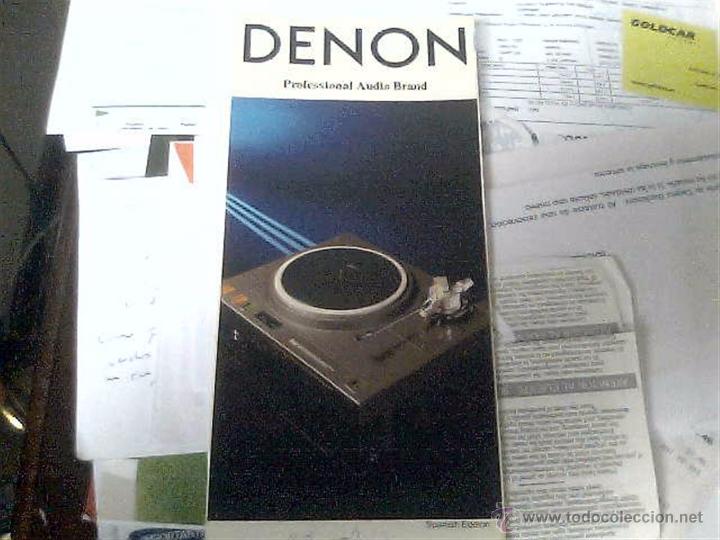 Radios antiguas: Cat&aacute;logo Denon a&ntilde;os 80(?) - Foto 1