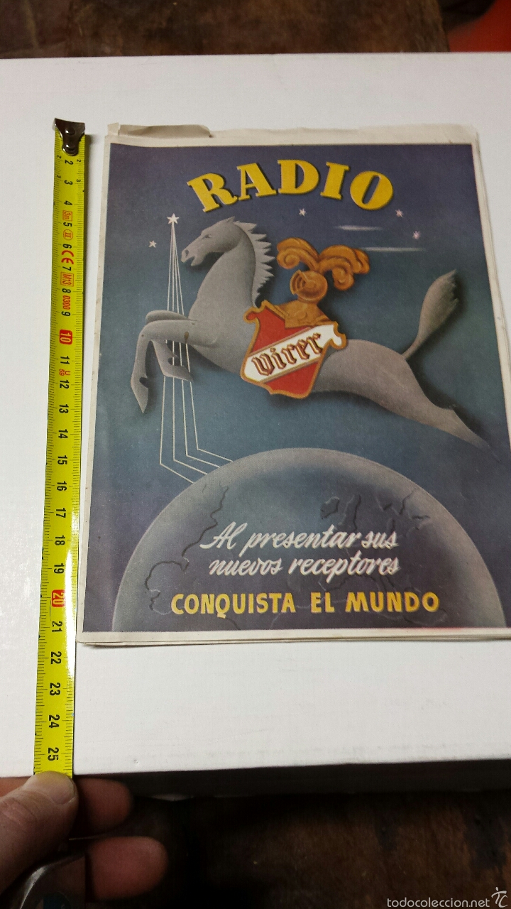 Radios antiguas: Bonito cat&aacute;logo virrer - Foto 1