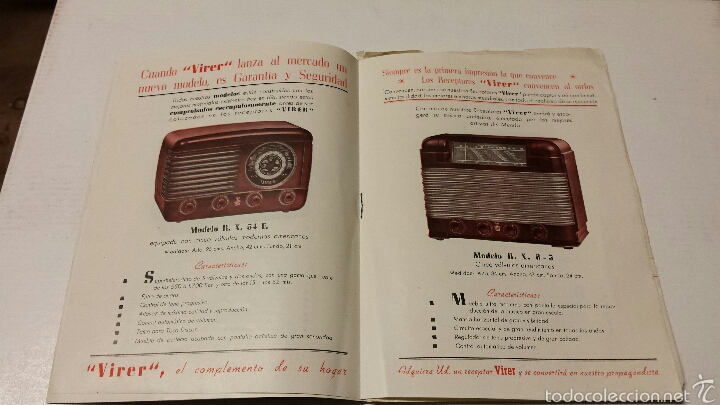 Radios antiguas: Bonito cat&aacute;logo virrer - Foto 4