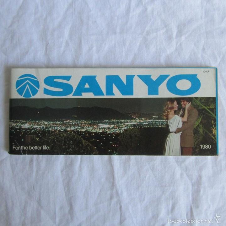 Radios antiguas: Cat&aacute;logo general Sanyo 1980 - Foto 1
