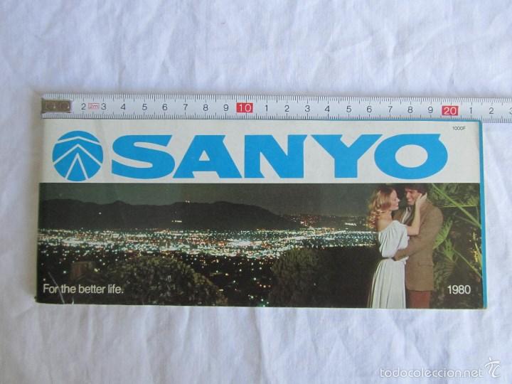Radios antiguas: Cat&aacute;logo general Sanyo 1980 - Foto 2