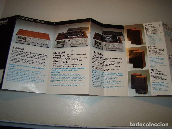 Radios antiguas: Antiguo catalogo NATIONAL PANASONIC - Foto 4