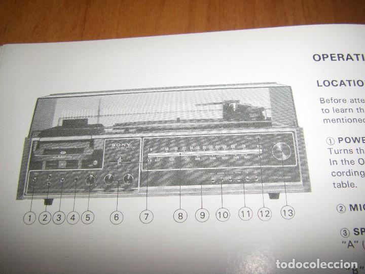 Radios antiguas: Instrucciones tocadiscos Sony HP-179 - Foto 11
