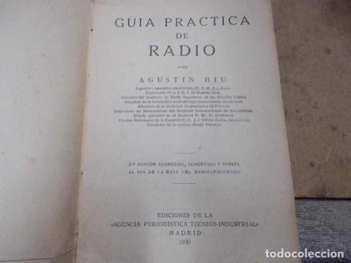 Radios antiguas: Guia practica de radio - Foto 2