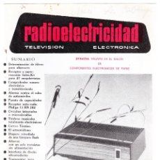 Radio antiche: REVISTA RADIOELECTRICIDAD - Nº 363 - JULIO 1969 - TELEVISION - ELECTRONICA