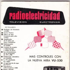 Radio antiche: REVISTA RADIOELECTRICIDAD - Nº 321 - ENERO 1966 - TELEVISION - ELECTRONICA