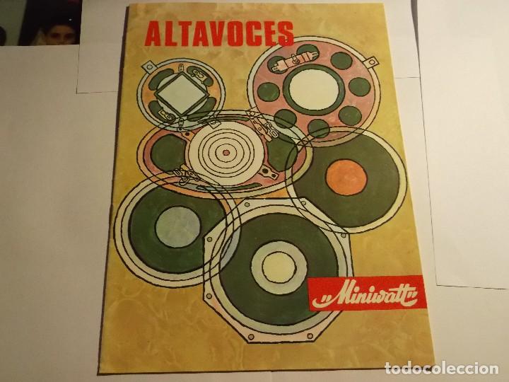 Radios antiguas: MINIWATT - ALTAVOCES - Foto 1