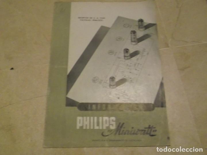 Radios antiguas: MINIWATT-INFORMACION-PHILIPS - Foto 1