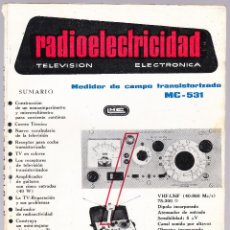 Radio antiche: RADIOELECTRICIDAD Nº 341 - 1967 - TELEVISION - ELECTRONICA