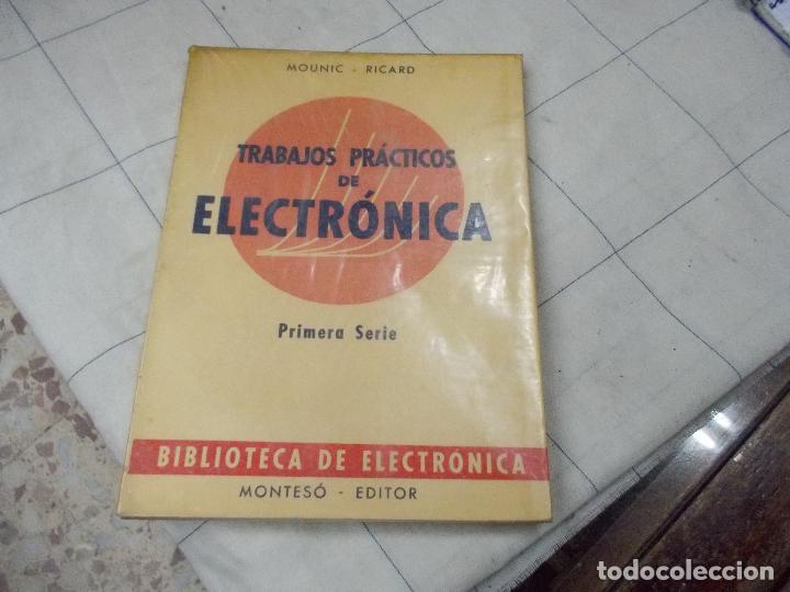 Radios antiguas: libro trabajos practicos de electronica - Foto 2