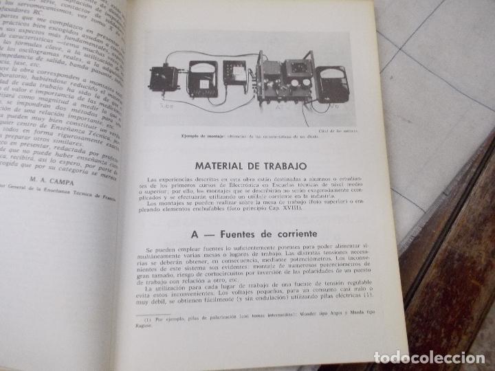 Radios antiguas: libro trabajos practicos de electronica - Foto 10