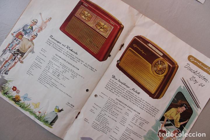 Radios antiguas: GRUNDIG 1954, CAT&Aacute;LOGO - Foto 3