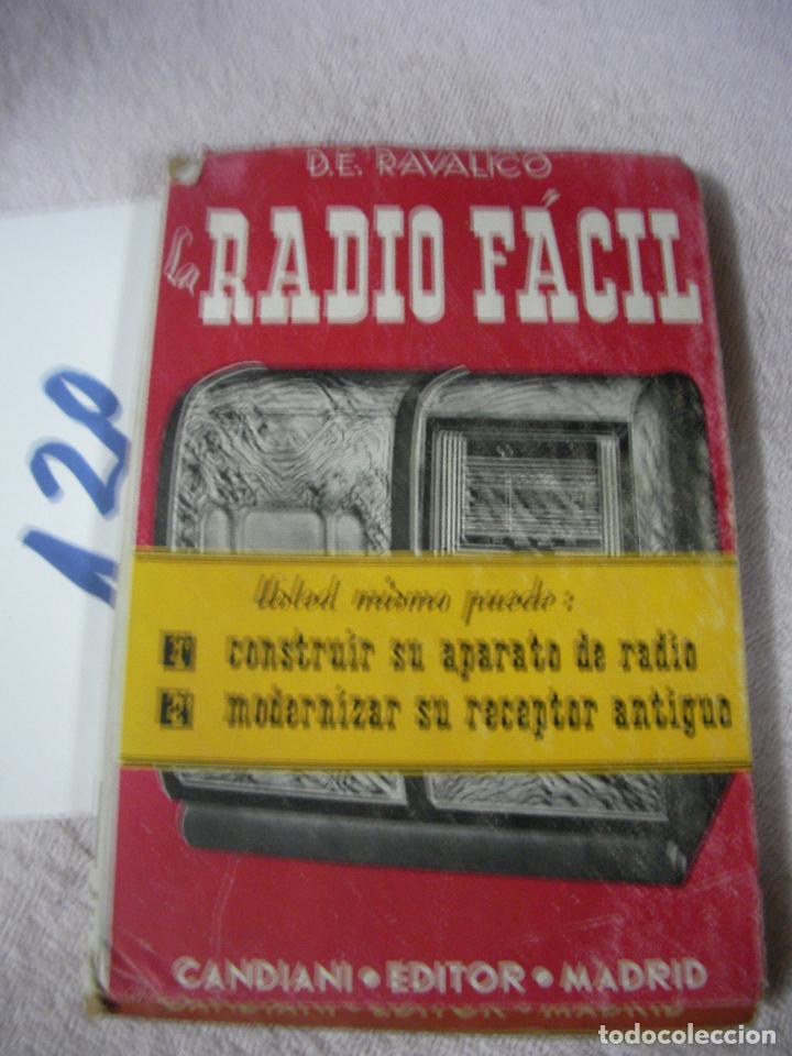 Radios antiguas: ANTIGUO LIBRO - LA RADIO FACIL - Foto 1