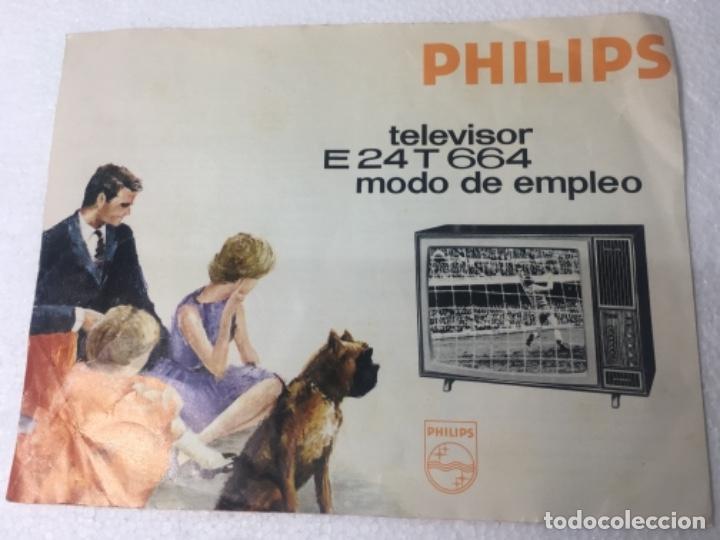 Radios antiguas: Original Antiguo Philips cat&aacute;logo - Foto 1