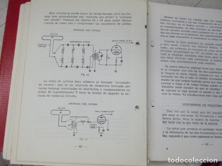 Radios antiguas: libro curso de television - Foto 6