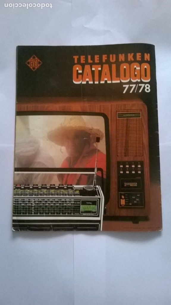 Radios antiguas: Catalogo telefunken 77/78 - Foto 2