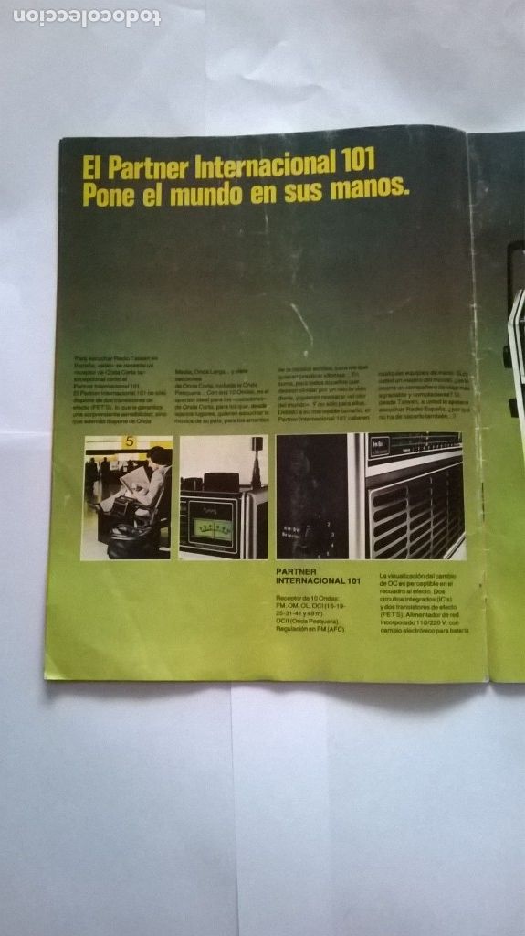 Radios antiguas: Catalogo telefunken 77/78 - Foto 3