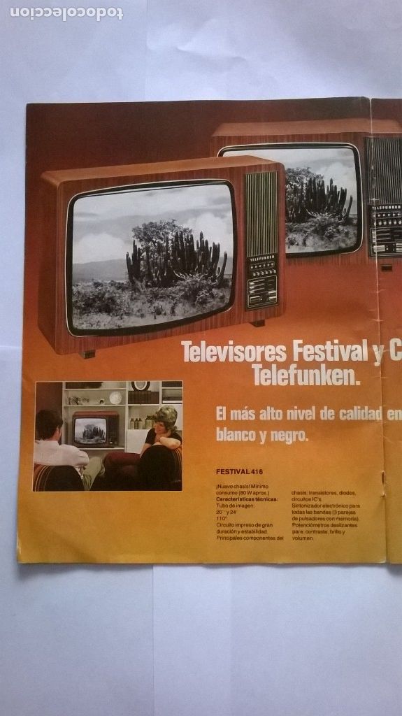 Radios antiguas: Catalogo telefunken 77/78 - Foto 5