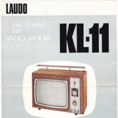 Radio antiche: LAUDO KL-11 - TELEVISOR PORTATIL DE LUJO - CARACTERISTICAS. Lote 176192240