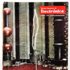 Radios antiguas: REVISTA ESPAÑOLA DE ELECTRONICA Nº 177 AGOSTO 1969 RADIO TV COMUNICACIONES. Lote 184619956