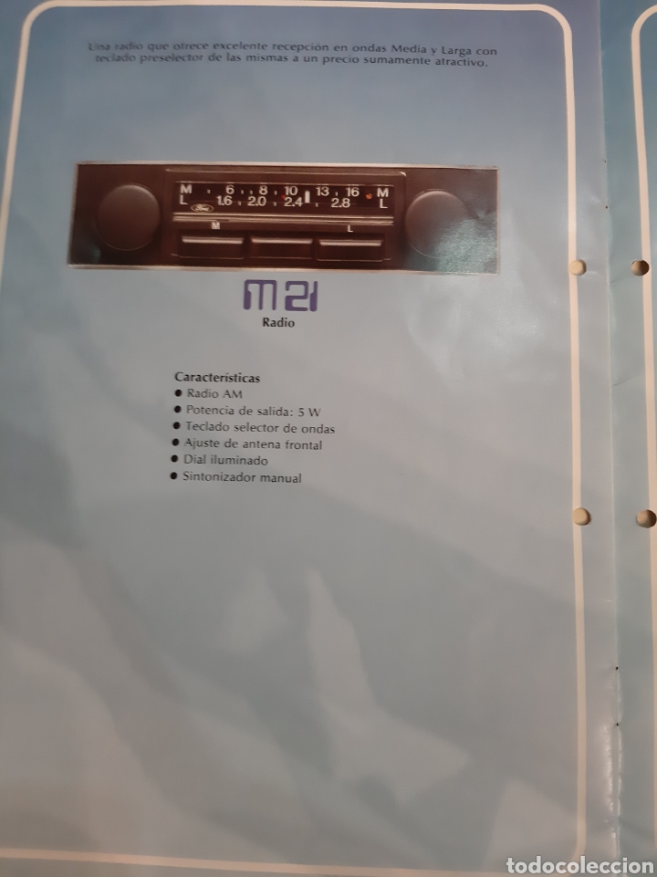 Radios antiguas: Ford gana audio 1981 - Foto 4