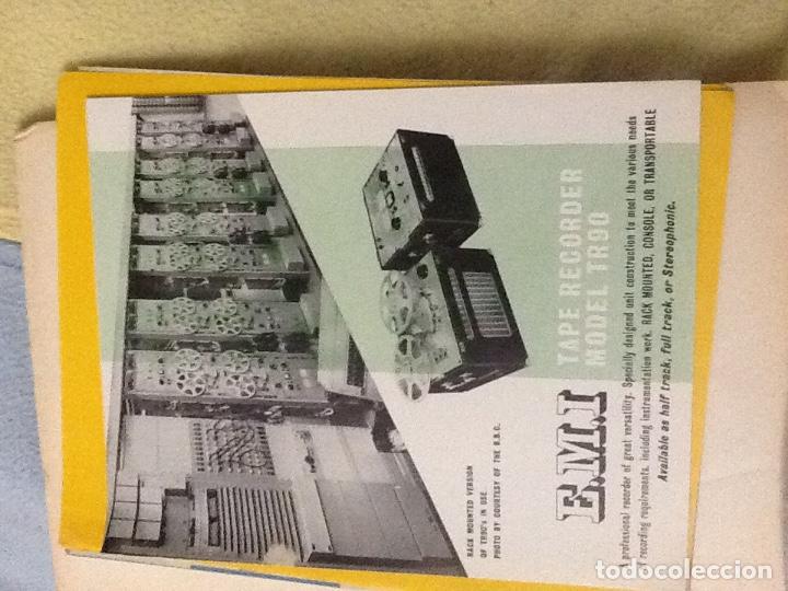 Radios antiguas: FOLLETO E.M.I TAPE RECODER MODEL TR90 - Foto 1