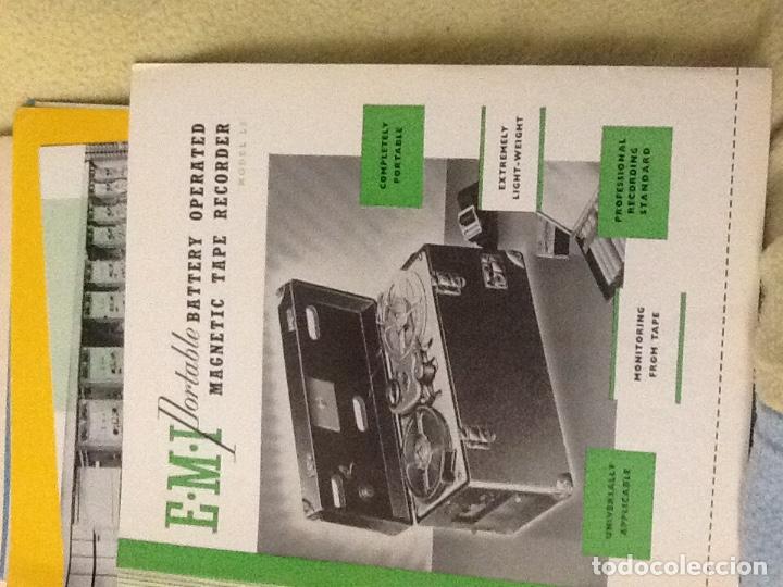 Radios antiguas: FOLLETO E.M.I PORTABLE BATTERY MODL L2 - Foto 2