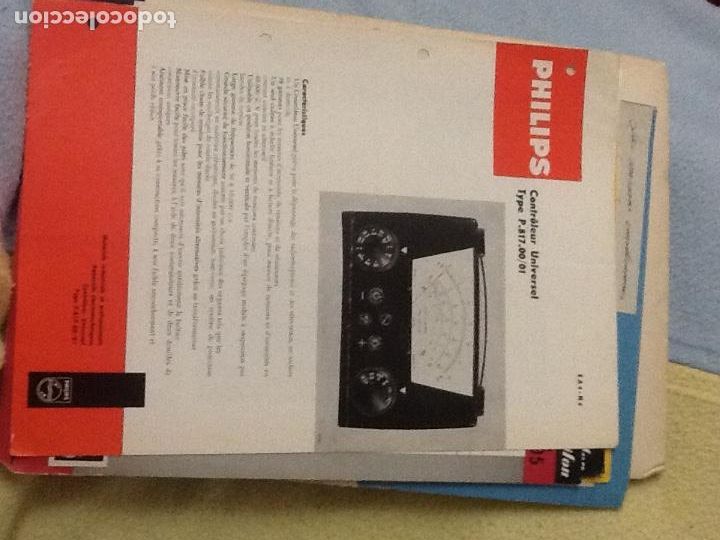 Radios antiguas: CATALOGO PHILIPS TYPE P.817.00/01 - Foto 1