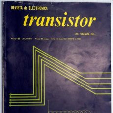 Radios antiguas: TRANSISTOR. REVISTA DE ELECTRÓNICA. JULIO 1976