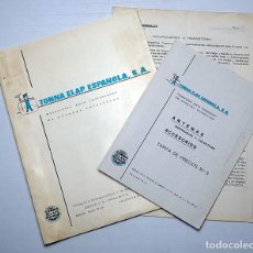 Radios antiguas: TONNA ELAP. ESPAÑOLA, S.A. ANTENAS COLECTIVAS AÑOS 70
