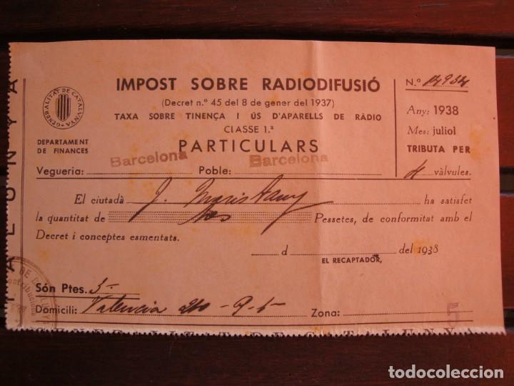 Radios antiguas: RADIODIFUSION - Foto 1
