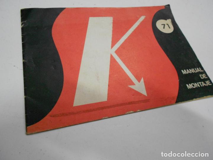 Radios antiguas: ANTIGUO MANUAL DE MONTAJE K - Foto 1