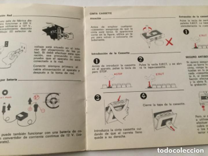 Radios antiguas: Sanyo - instrucciones M2528 - Foto 2