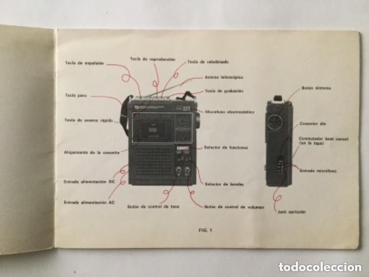 Radios antiguas: Sanyo - instrucciones M2528 - Foto 4