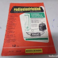 Radios antiguas: REVISTA RADIOELECTRICIDAD ANGLO NUMERO 248. Lote 218404772