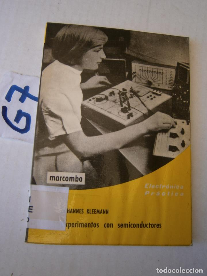 Radios antiguas: EXPERIMENTOS CON SEMICONDUCTORES - Foto 1